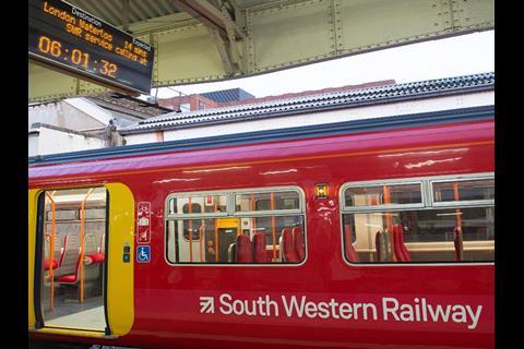 The First MTR South Western Trains 70:30 joint venture of FirstGroup and MTR Corp took over from Stagecoach’s South West Trains with the start of the new South Western franchise.